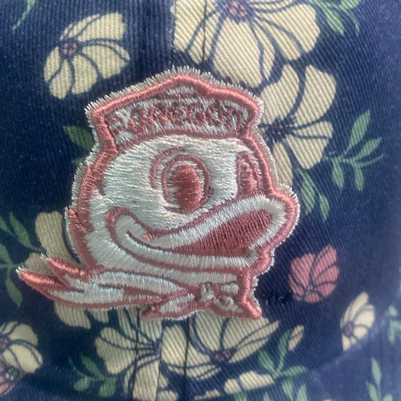 47 Oregon Ducks, Big  Ten  Women’s Primrose Floral Hat, Adjustable - Picture 2 of 7